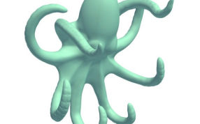 钥匙环墙安装章鱼