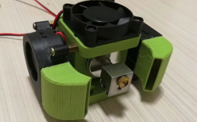 模块实际安装效果-喷头