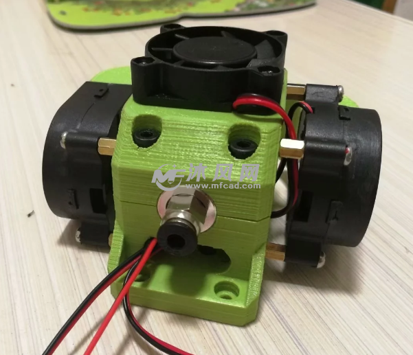 模块实际安装效果-远程进料