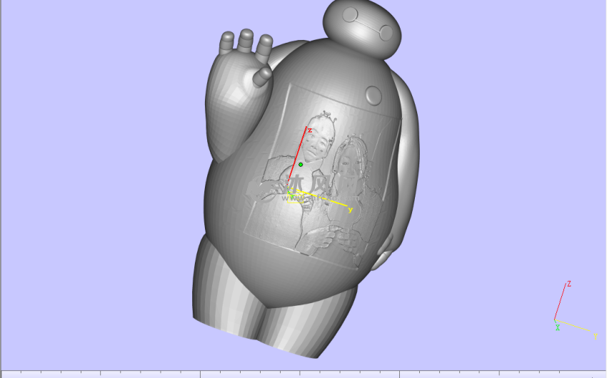 预览（明星浮雕）