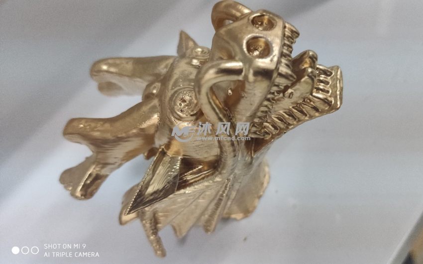 3D打印龙头成品