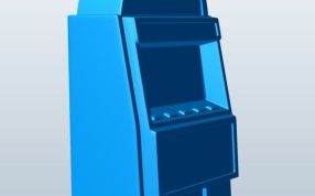 带按钮的老虎机