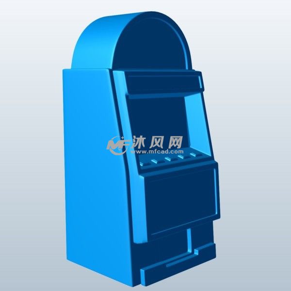 带按钮的老虎机