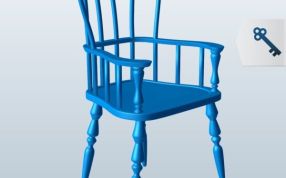 梳背温莎扶手椅