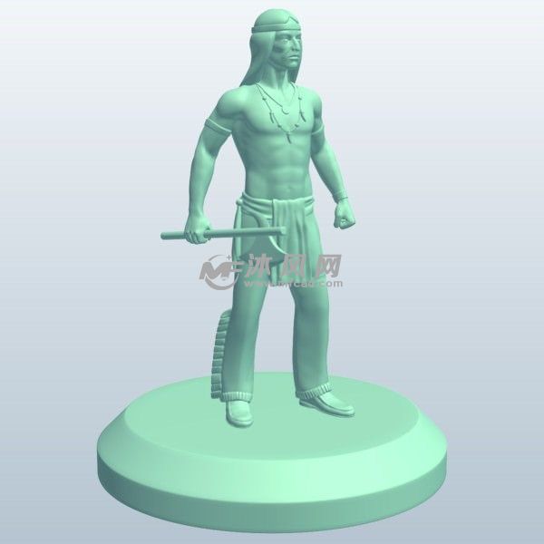 印第安战士战斧