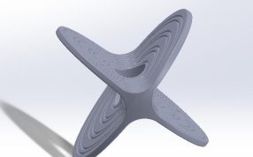 8层框架结构（类似象牙球）侧视