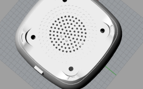 蓝牙音箱模型底部