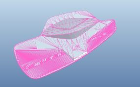 五金铭牌模型STL视图