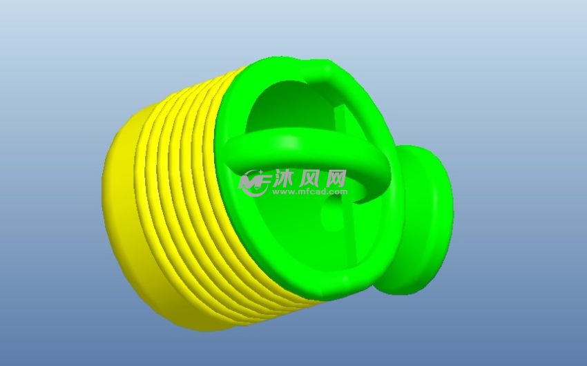 洒水壶内部视图