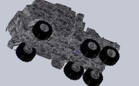 装甲运输车头底盘