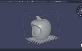 苹果盒斜二测图