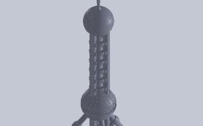 东方明珠1000比1模型