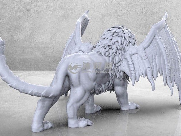 会飞的狮子实物图