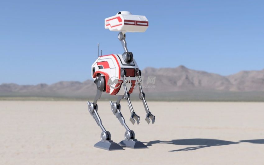 鸵鸟机器人玩具模型