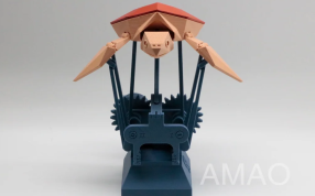 会动的乌龟正面图