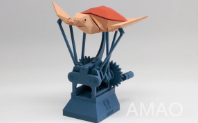 会动的乌龟主视图