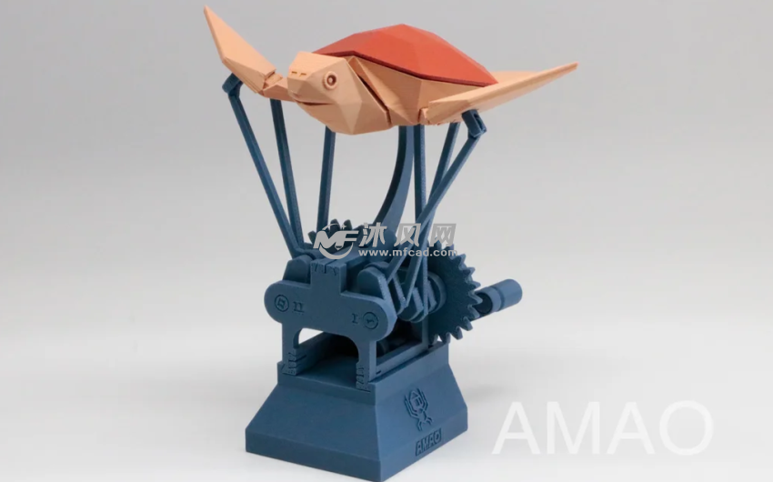 会动的乌龟主视图