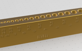 钻头支架金属金色