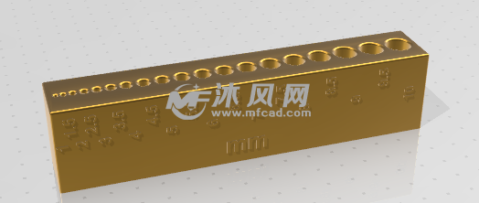 钻头支架金属金色