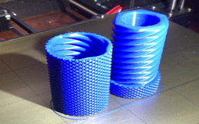 滚花扭转容器 生产图