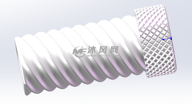 滚花扭转容器 1