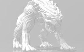 霸气的外星怪兽