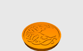 邪神崇拜令牌渲染图