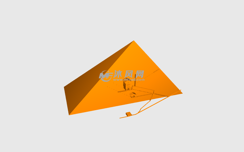 金字塔渲染效果