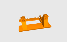 乐高火车轨道缓冲器