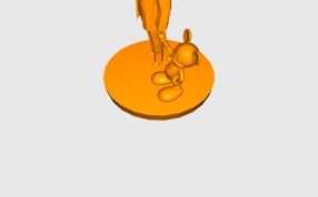 迪士尼“伙伴”雕像