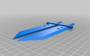 两部分巴斯特剑