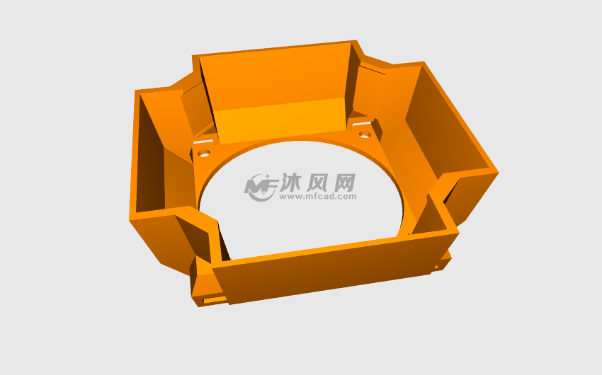 Nema17冷却器——风扇管道设置