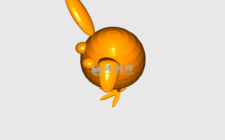 鸡小怪模型渲染