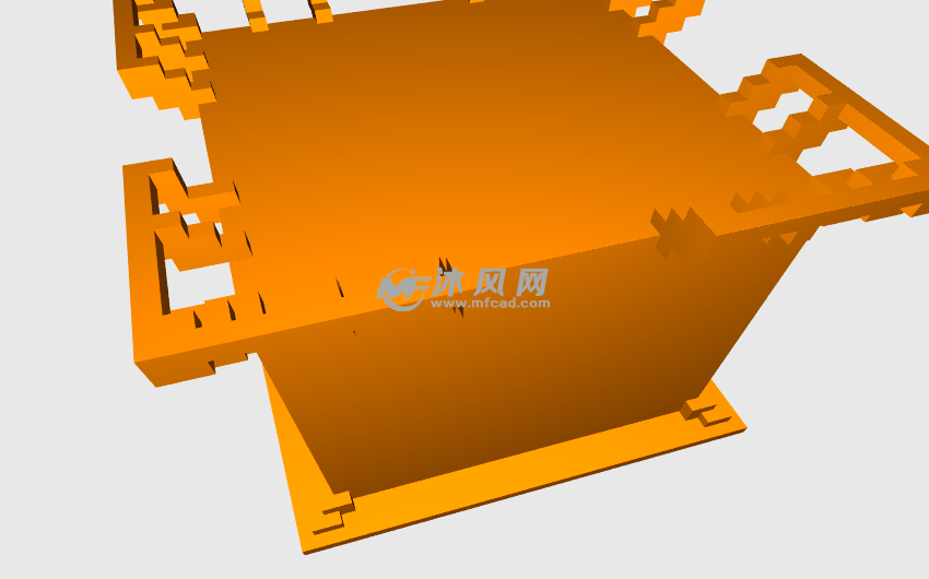二维码立方体侧面