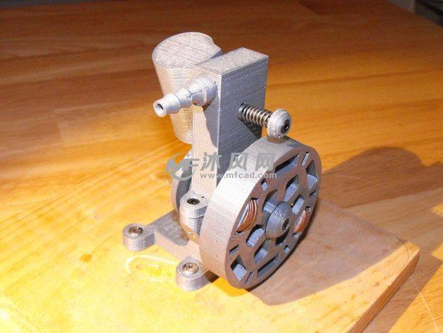 MKI工作震荡蒸汽机实物