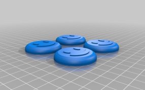 3D打印太阳花多个排列 