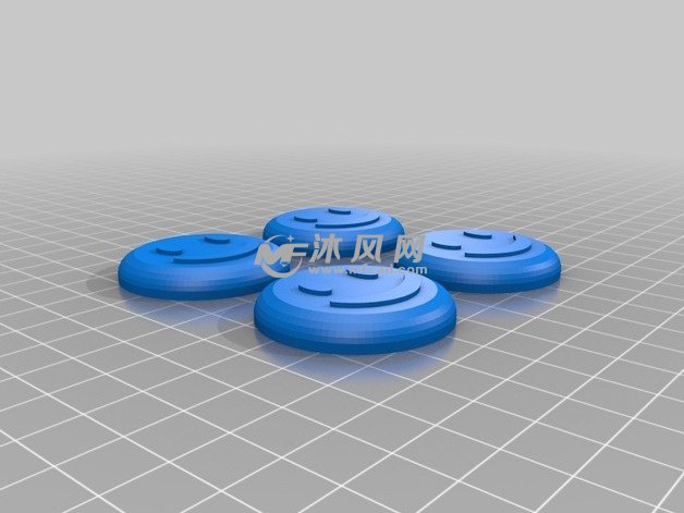 3D打印太阳花多个排列 