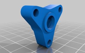 M8三角翼型的螺母2