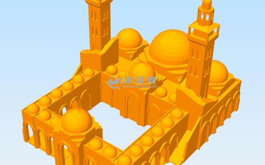 亚喀巴扎耶德清真寺左侧