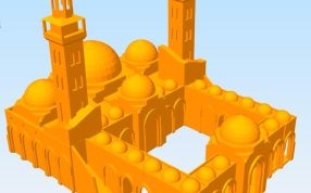 亚喀巴扎耶德清真寺模型