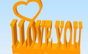 I love you摆件