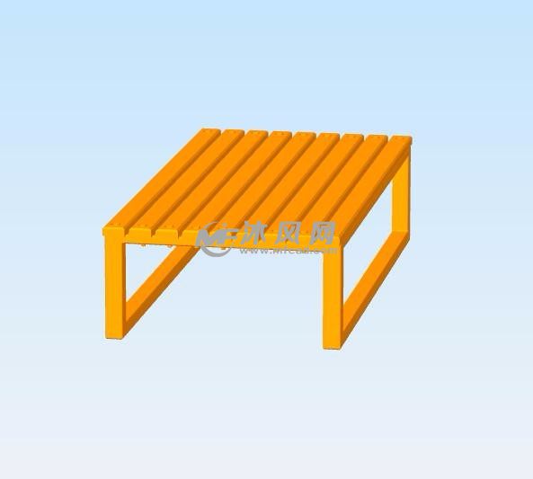 更衣室的桌子模型