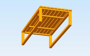 更衣室的桌子底部