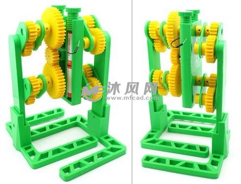 步行机器人总图