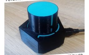 基于电位计设计的USB音量控制器实物