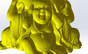 三面佛像整体效果1