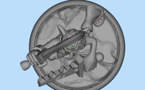 人物棋子三维模型