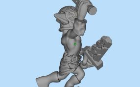 铠甲武士三维设计