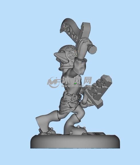 铠甲武士三维设计