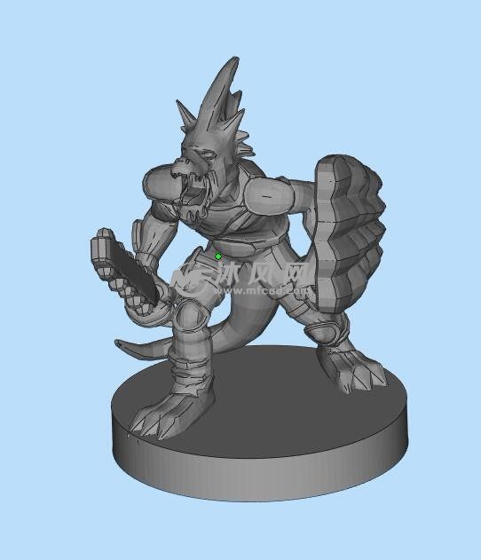 丛林猎手三维模型